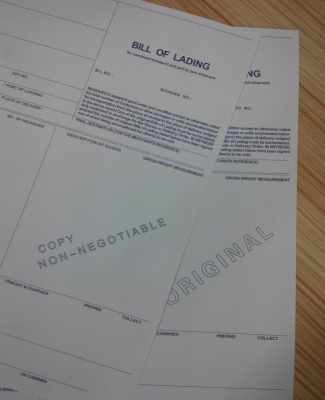 單張海運提單印刷定制  單張,海運,提單,印刷,定制